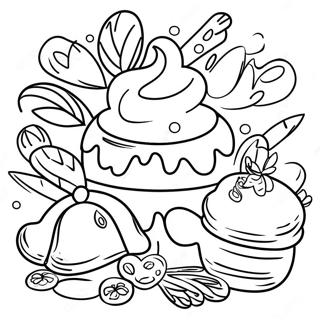 Baking Coloring Page 7006-5698