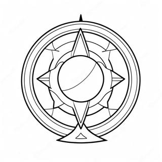 Destiny 2 Logo Coloring Page 70093-56183