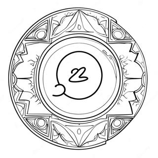 Destiny 2 Logo Coloring Page 70093-56184