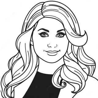 Meghan Trainor Coloring Pages