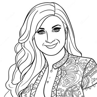 Meghan Trainor Coloring Page 70123-56208