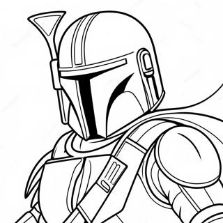 Star Wars Mandalorian Coloring Page 70133-56214