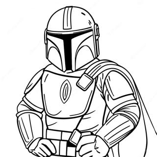 Star Wars Mandalorian Coloring Page 70133-56216