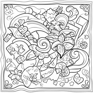 Puzzle Coloring Page For Kids 7016-5710