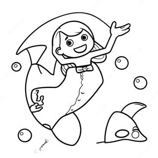 Mako Mermaids Coloring Pages