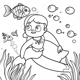 Mako Mermaids Coloring Page 70173-56252