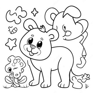 Fun Animal Puzzle Coloring Page 7017-5706