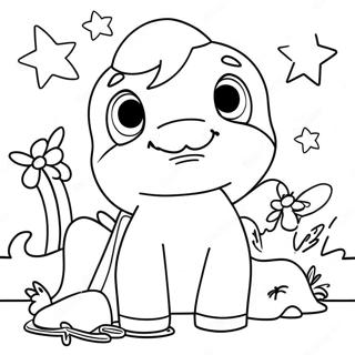 Izzy Moonbow With Colorful Friends Coloring Page 70224-56290