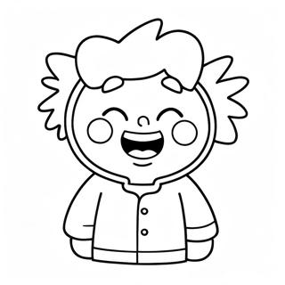 Funny Butters South Park Coloring Page 70234-56298