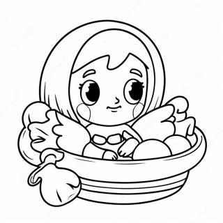 Manger Coloring Pages