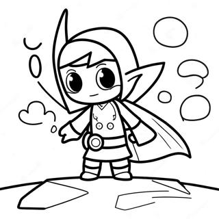 Wind Waker Coloring Pages