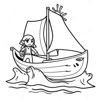 Wind Waker Coloring Page 70273-56331