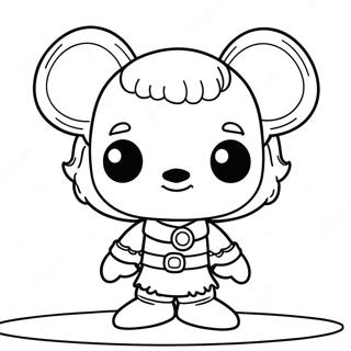 Funko Pop Disney Coloring Pages