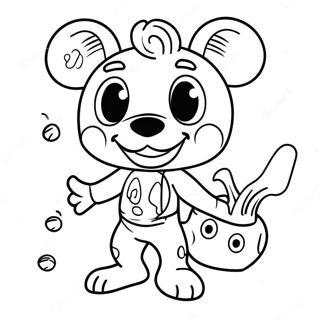 Funko Pop Disney Coloring Page 70353-56390