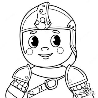 Mike The Knight Coloring Page 70373-56410