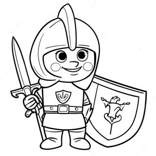 Mike The Knight Coloring Page 70373-56412