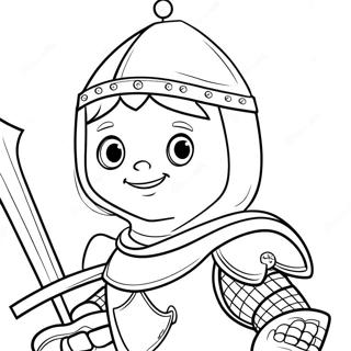 Mike The Knight Coloring Pages