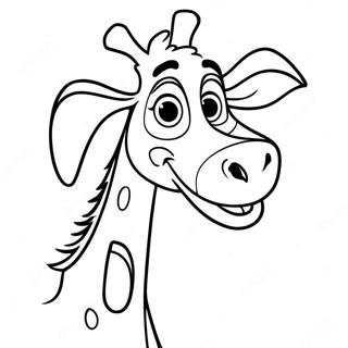 Melman Madagascar Coloring Page 70383-59442