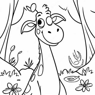 Melman Madagascar Coloring Pages