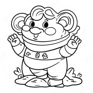 Garbage Pail Coloring Pages