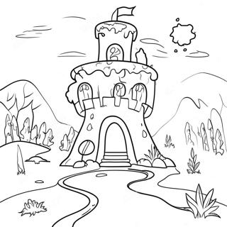 Creative Fantasy World Coloring Page 70424-56450