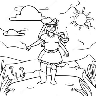 Creative Fantasy World Coloring Page 70424-56452