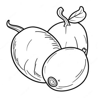 Sweet Potato Coloring Page 70453-56465