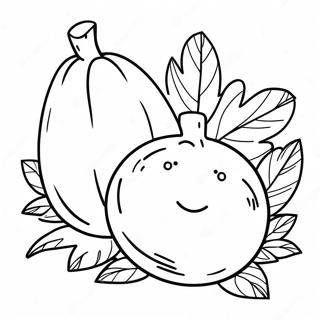 Sweet Potato Coloring Page 70453-56466