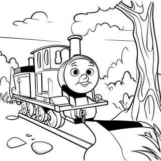 Thomas Kinkade Disney Coloring Page 70463-56470