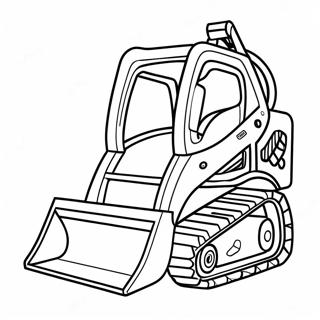 Skid Steer Coloring Pages