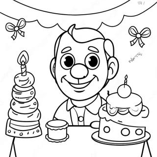 Happy Birthday Papa Coloring Pages