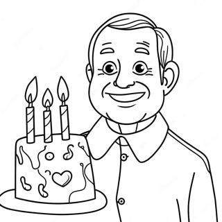 Happy Birthday Papa Coloring Page 70513-56514