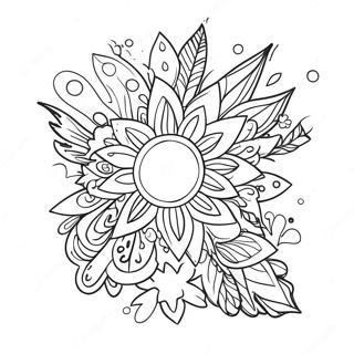 Colorful Creation Of Light Coloring Page 70534-56535