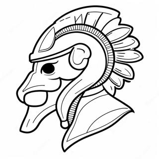 Fsu Seminoles Mascot Coloring Page 70584-56570