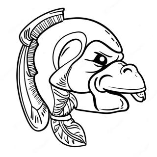 Fsu Seminoles Mascot Coloring Page 70584-56572