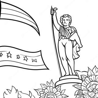 Illinois State Flag Coloring Page 70603-56582