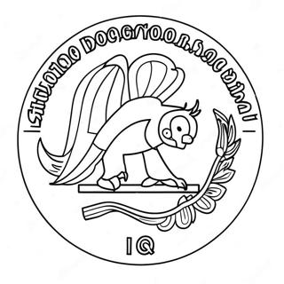 Illinois State Flag Coloring Page 70603-56584