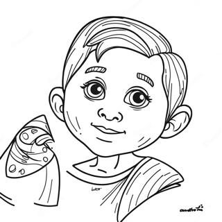 Jazza Coloring Pages