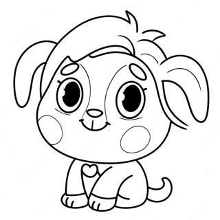 Cute Mrze Character Coloring Page 70654-56627