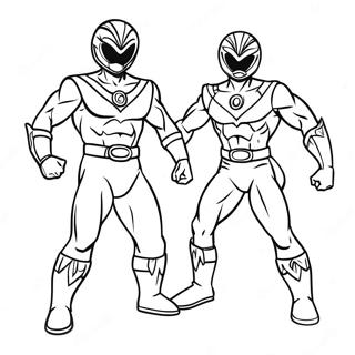 Power Ranger Coloring Page 70683-56642