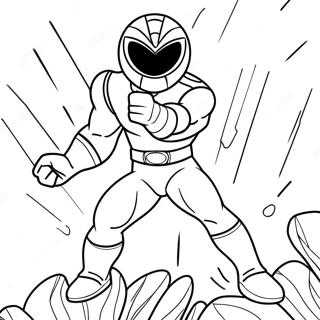 Power Ranger Coloring Page 70683-56643