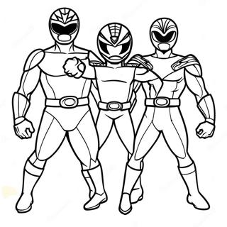 Power Ranger Coloring Page 70683-56644