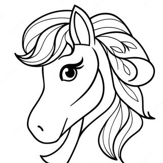 Zipp With Colorful Mane Coloring Page 70704-56665