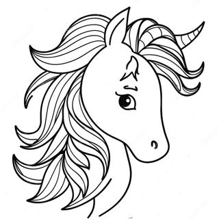 Zipp With Colorful Mane Coloring Page 70704-56667