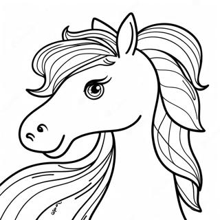 Zipp With Colorful Mane Coloring Page 70704-56668