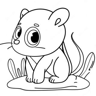 Adventurous Little Critter Coloring Page 70754-56705