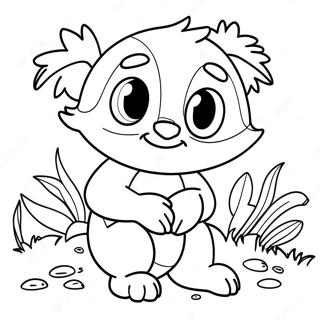 Adventurous Little Critter Coloring Page 70754-56707