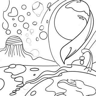 Worlds Within Worlds Finished Coloring Pages