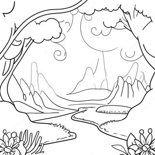 Magical Worlds Within Worlds Coloring Page 70764-56714