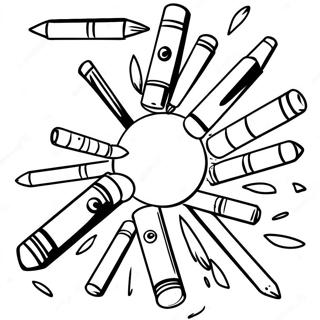 Crayon Coloring Page 7076-5749